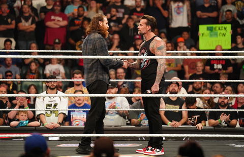 CM Punk and Sami Zayn