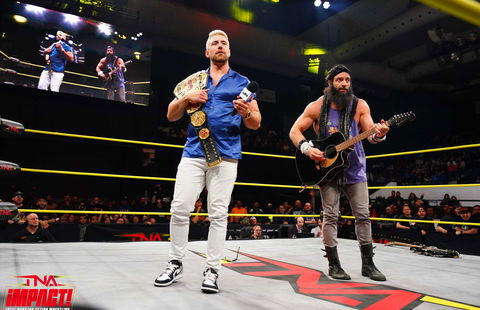 Joe Hendry and Elijah