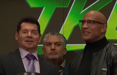 The Rock & Vince McMahon