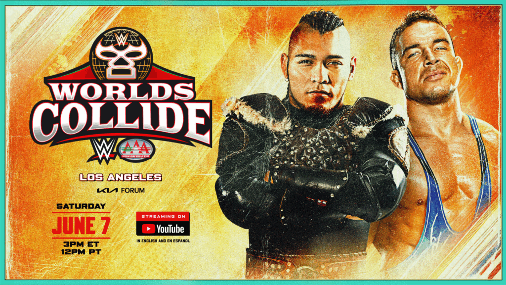 WWE Worlds Collide Vikingo vs Chad Gable